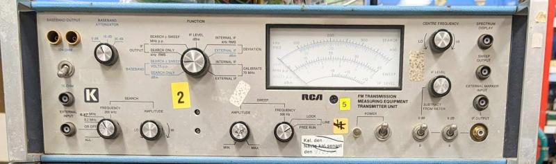 FM transmission  RCA