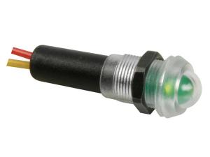 Vattenresistent LED lampa 12V Grön