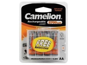 Laddningsbara batteri R6 x 4  ni-mh