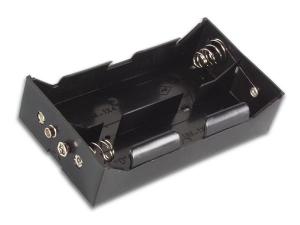Batterihållare för 4 x D (LR20)