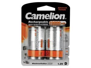 Laddningsbara R20 2st 1.2V NiMh 10.000mAh