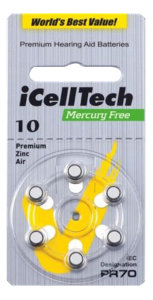 10 Hörbatteri 6 - pack 10A