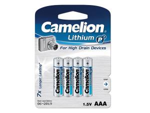 LITHIUM AAA / LR3 1.5V-1100mAh (4pcs/bl)