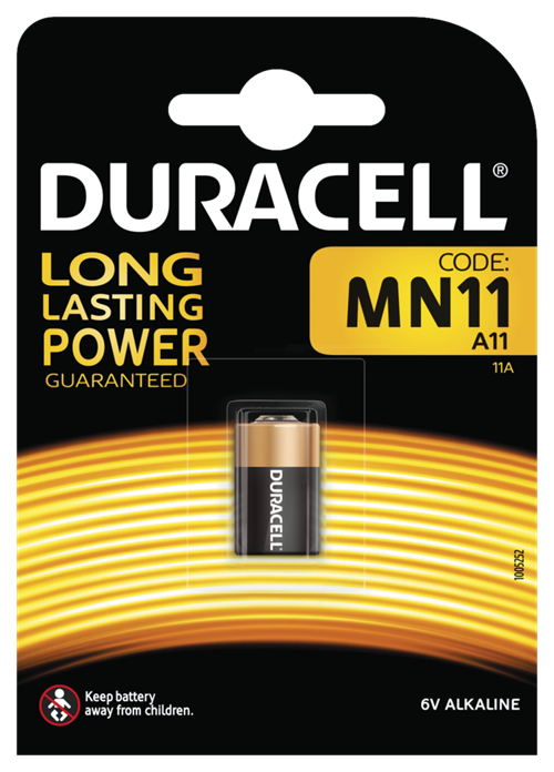 MN11 A11 Batteri, 1-Pack, long-life, silver