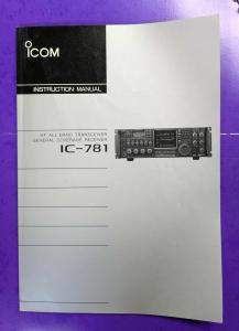 ICOM IC-781 Instruktions manual