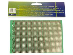 Experimentkort 160 x 100mm 3-håls