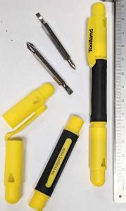 Skruvmejsel 4 i 1 Flat och Kryss