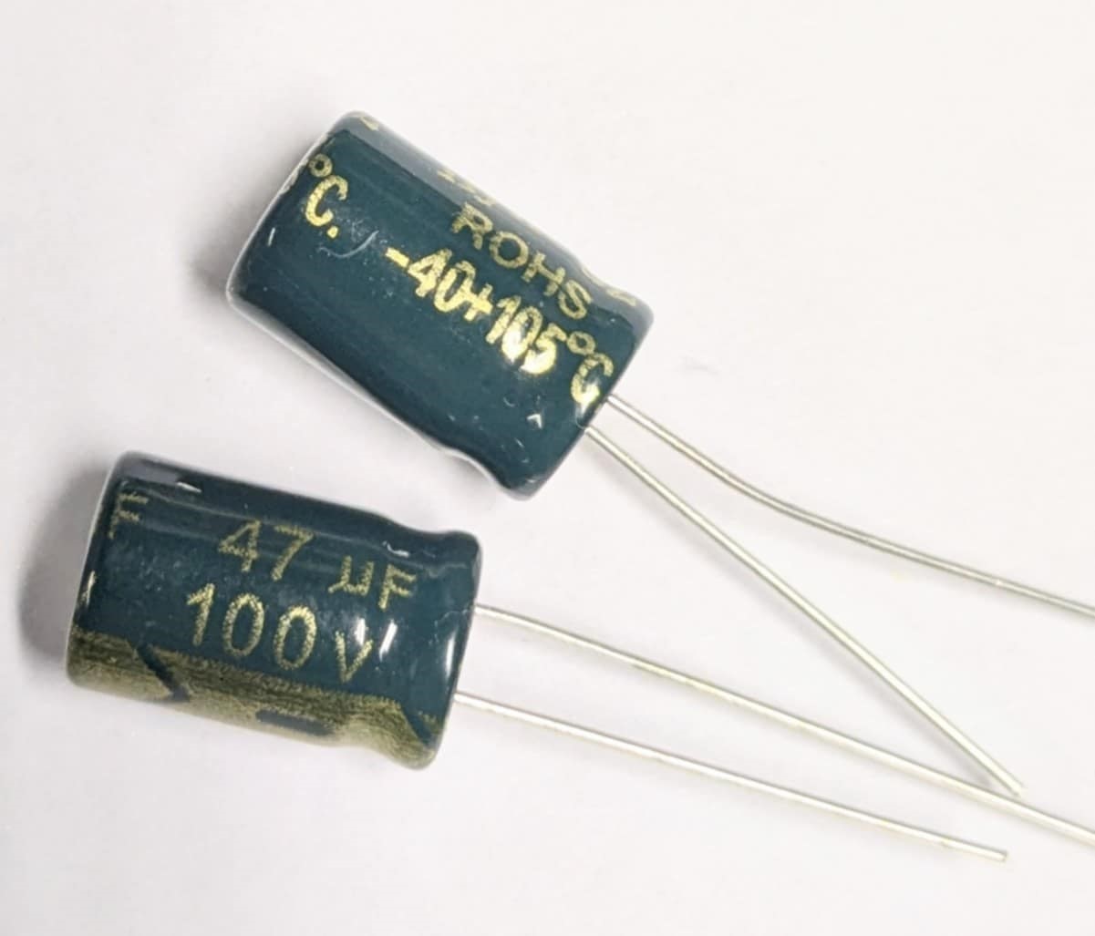 470nF 0.47uF 100V Condensatore Poliestere MKT1822 - Foto 3