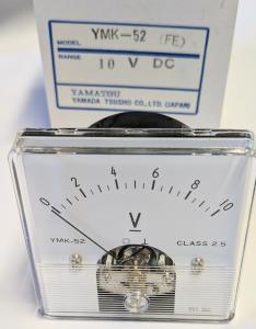 Analogt panelinstrument 10A 60 x 60 x 35 mm YMK-52  NOS