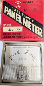 Analogt panelinstrument 30V NOS