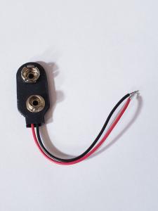 Battericlip med 60mm kabel