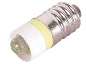 LED-lampa E10 5mm 12V, Gul