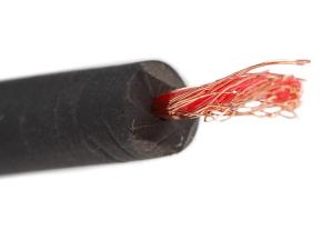 Mikrofonkabel Mono OFC 1 x 0,5 mm2 - Svart (metervara)