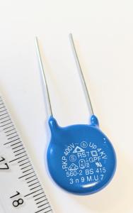 Högspännings keramisk kondensator 3n9MU7 560-2 BS 4KV