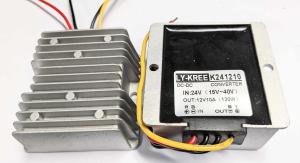 Omvandlare 24Vdc - 12Vdc 10A