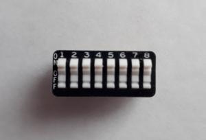 DIP switch 8 pol