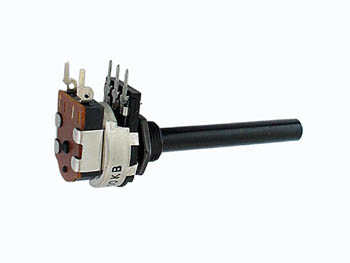 Potentiometer 470 Kohm Lin med omkopplare
