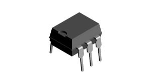 4N25 OPTO ISOLATOR WITH TRANSISTOR OUTPUT Vdc=2500