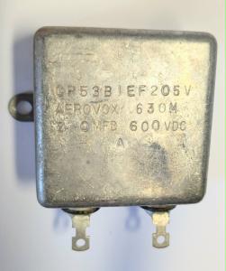 Capacitor 2uF 600V  NOS