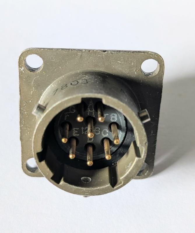 ITT CANNON KPT02E12-8P 7803 USA