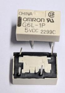Relä Omron G6L-1P 5Vdc 
