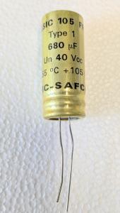 Kondensator 680uF 40V