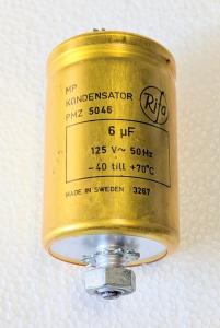 Kondensator 6uF 125V