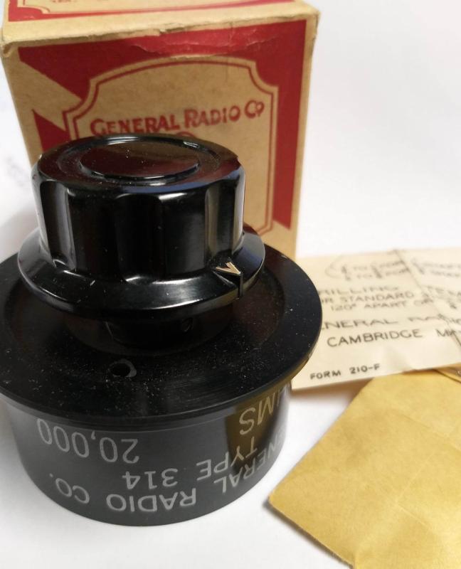 Potentiometer Type 314-A , 20,000 Ohm 8W