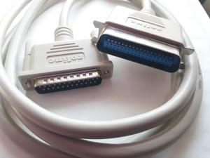 Printerkabel parallell DB-25M till C-36M, 3 Meter