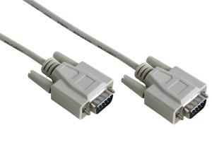 Seriell kabel, 9 pol Han - Han, 2 Meter