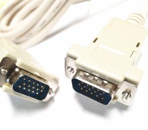 VGA kabel, 15 p Han - Han, 1,5 Meter
