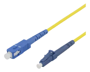 Optisk fiberkabel  LC - SC, 9/125, OS1/2, singlemode, LSZH 5 Meter