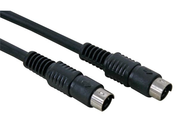 S-Video kabel 4 Pin Mini DIN Han - Han, 5 meter