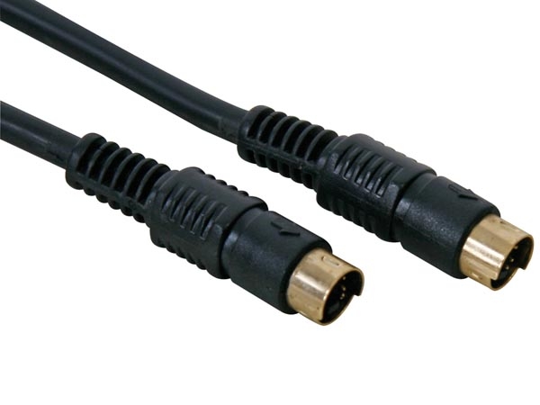 S-Video kabel 4 Pin Mini DIN Han - Han, 10 meter