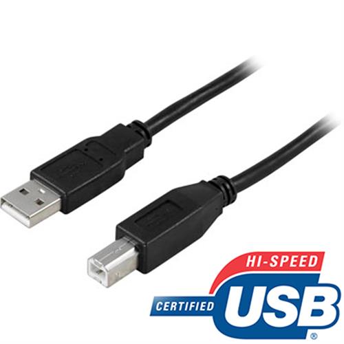 USB kabel certifierad, 1 Meter