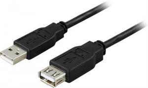 USB kabelförlänging, 1 Meter