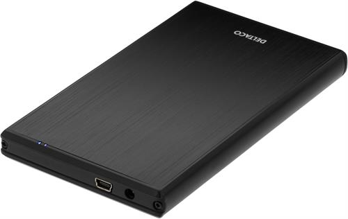 Externt kabinett för 1x2,5" SATA-hårddisk
