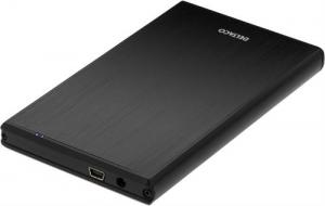 Externt kabinett för 1x2,5" SATA-hårddisk