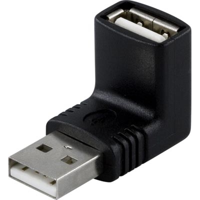 USB adapter, Han - Hon, vinklad