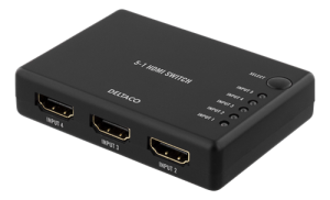 HDMI switch, 5 in - 1 ut