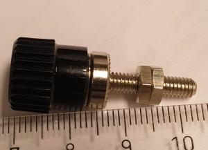 Polskruv / Banan  chassie Svart 