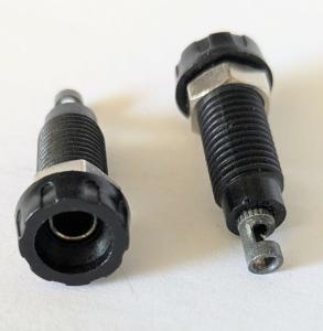 Bananjack 4mm  chassie isolerad 2-pack