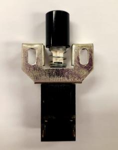 Strömbrytare 2 pol växlande Svart  NOS