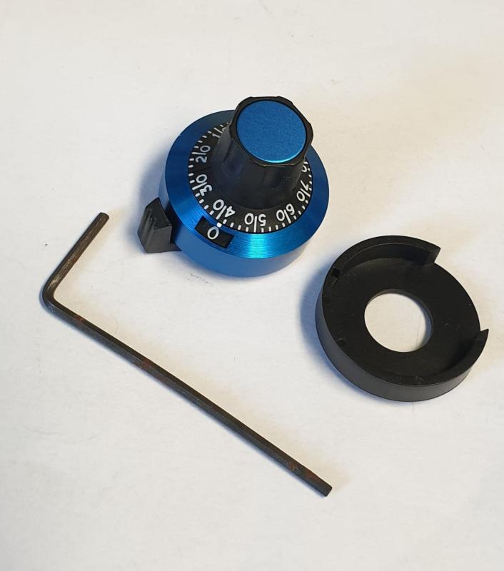 Ratt för Potentiometer Dial for 6.35mm Shaft Atoms 23.4mm