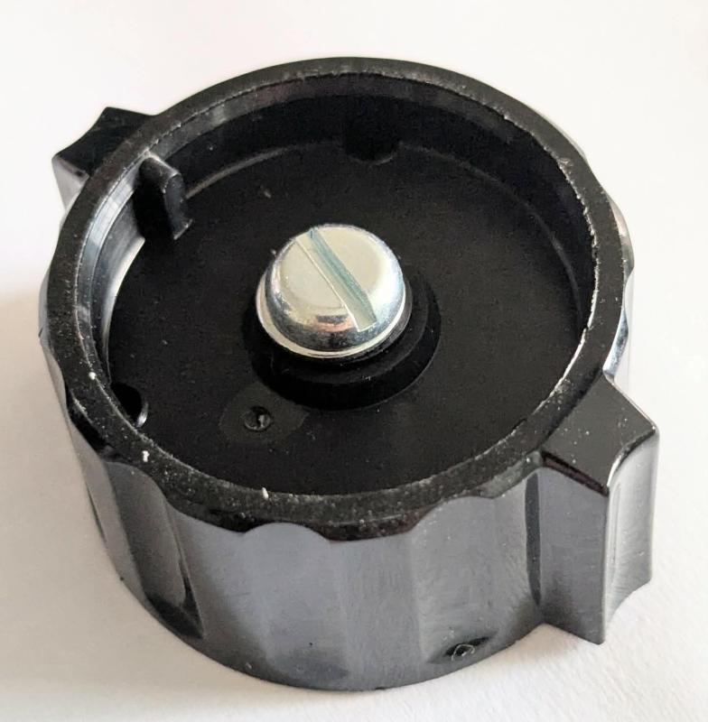 Ratt till 6mm axel Svart utan märkning