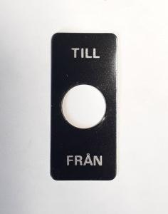 Skylt Till - Från 