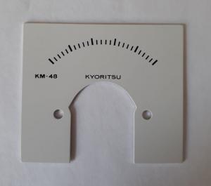 Skylt till panelmeter el.dy 