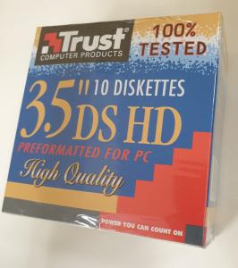 Diskett 10 st Trust  NOS
