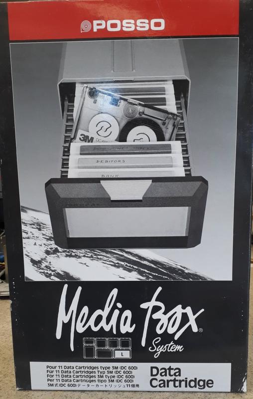 Posso Mediabox system Data Cartridge NOS