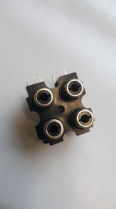 RCA för kretskort 4 uttag 